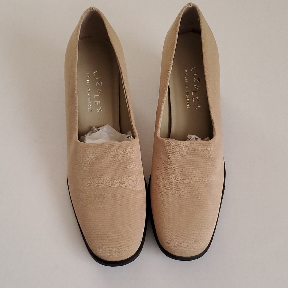 Liz Claiborne Beige Heels - Size 7M